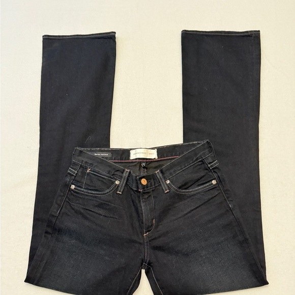 Paper Denim & Cloth Women's Dark Straight Leg Jeans - Picture 2 of 4